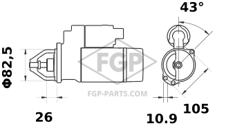 Starter motor