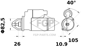 Starter motor