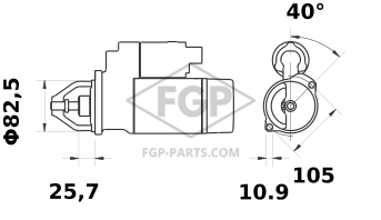 Starter motor